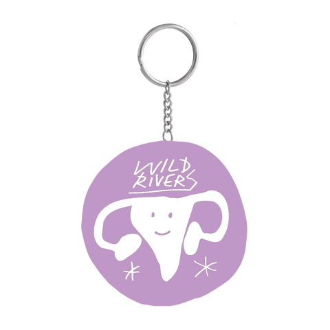 Wild Rivers | Planned Parenthood Purple Keychain