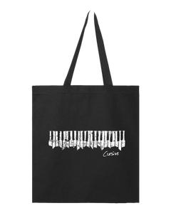 Cursive - Organ Tote Bag