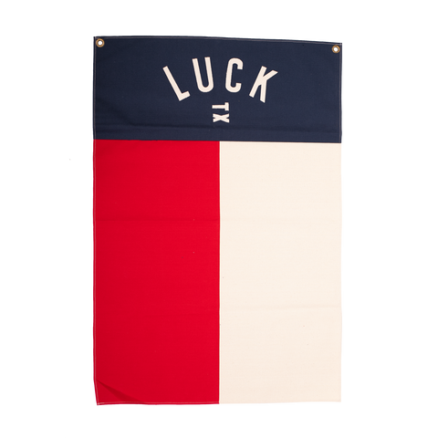 Luck Reunion | Oxford Pennant Canvas Luck Flag