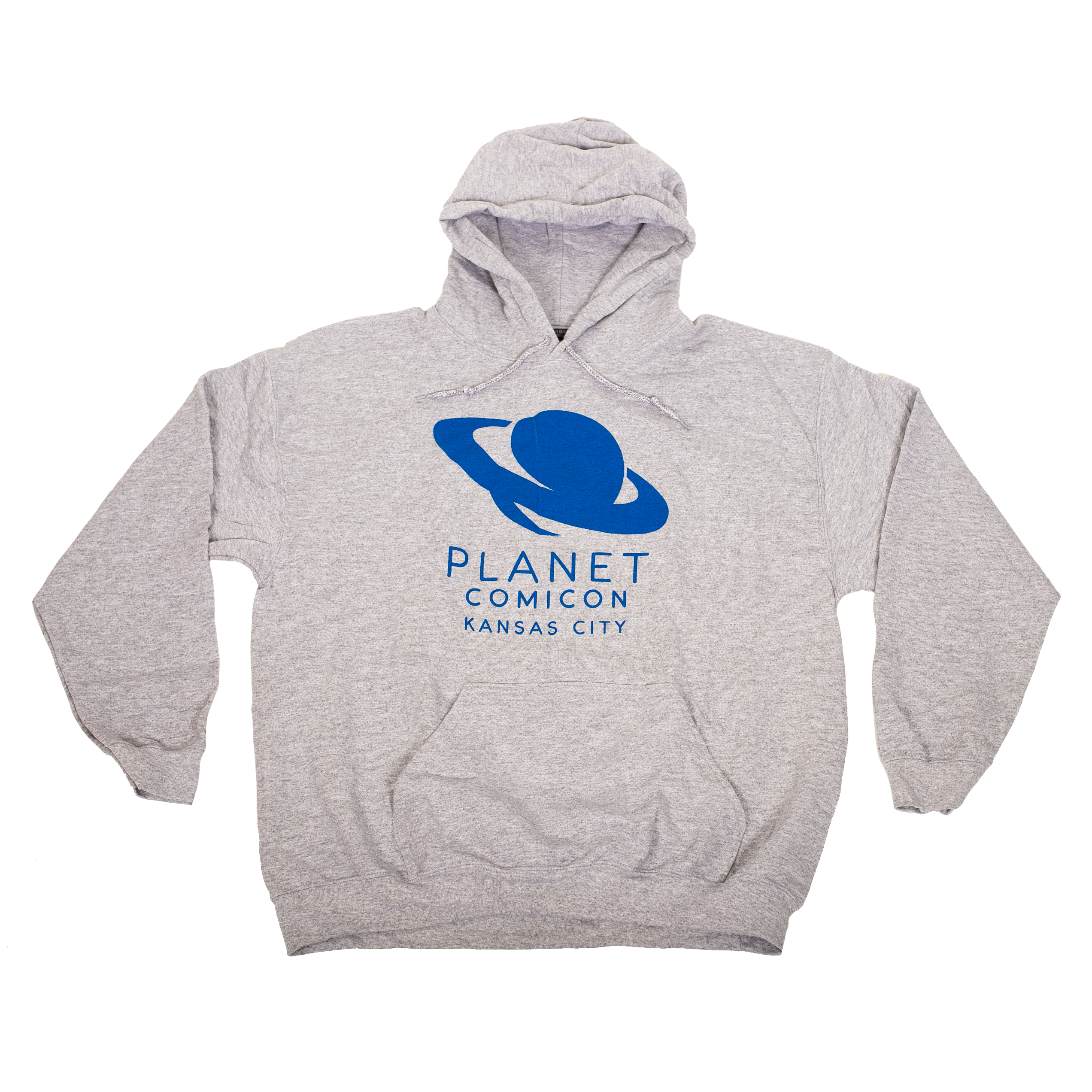Planet Comicon | Logo Hoodie - Grey