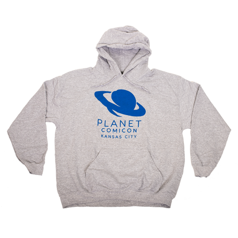 Planet Comicon | Logo Hoodie - Grey