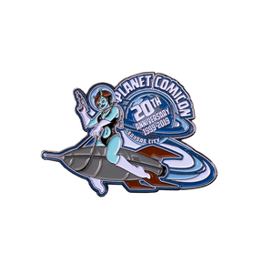 Planet Comicon | 20th Anniversary Rocket Girl Enamel Pin