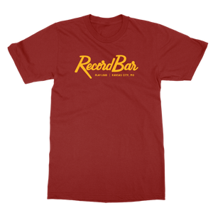 Record Bar | Play Loud T-Shirt - Red