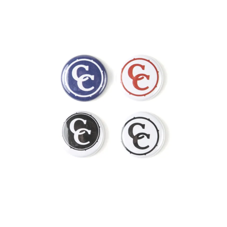 C&C Drum Co. | Logo Button- 4 Pack