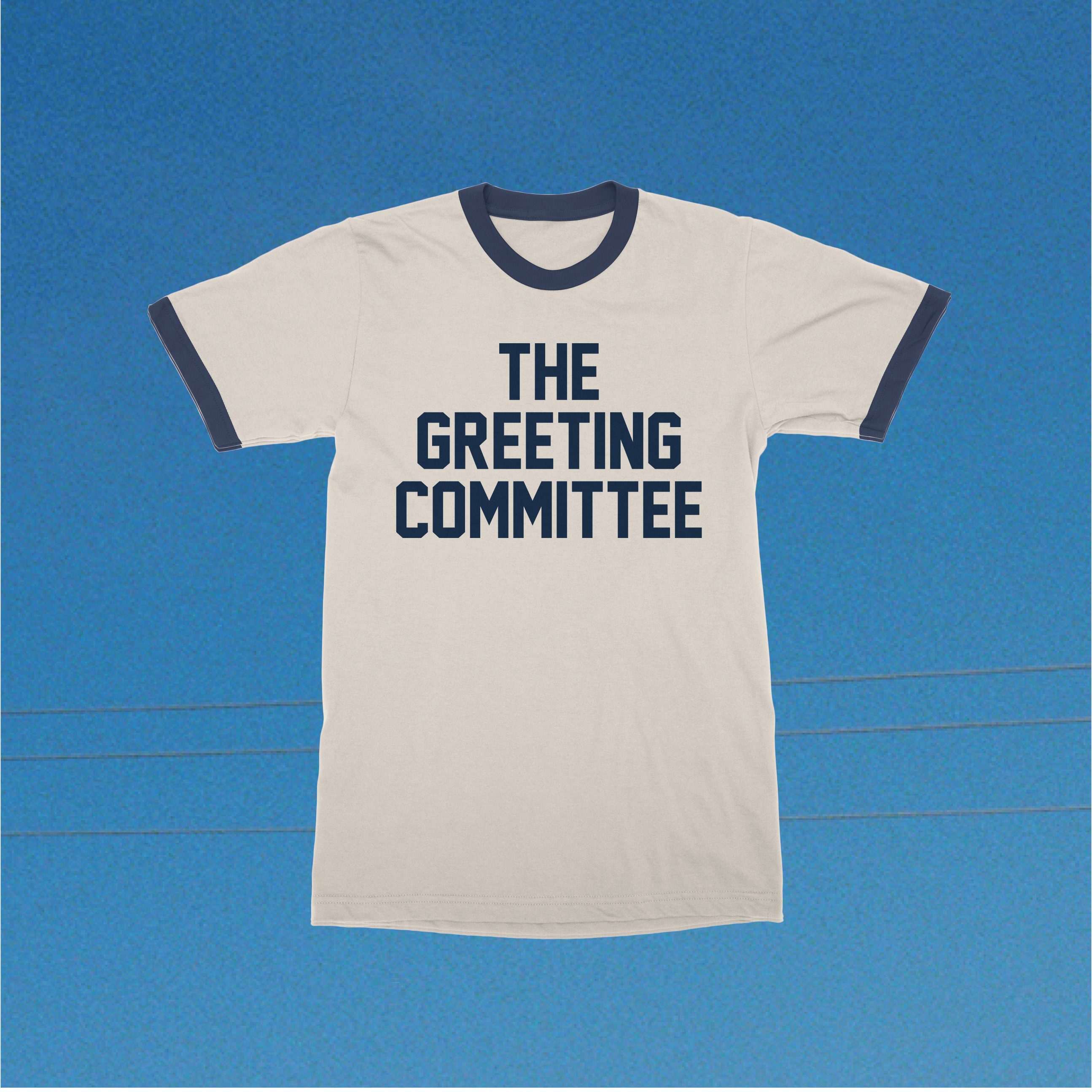 The Greeting Committee |  Natural Ringer T-Shirt