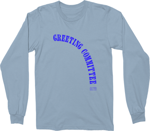 The Greeting Committee | Curved Logo Longsleeve T-Shirt