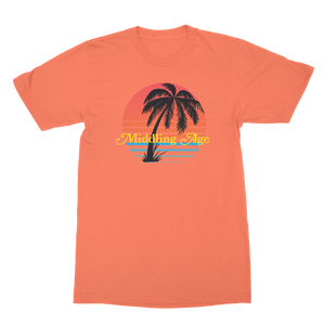 Tim Kasher | Middling Age T-Shirt - Coral