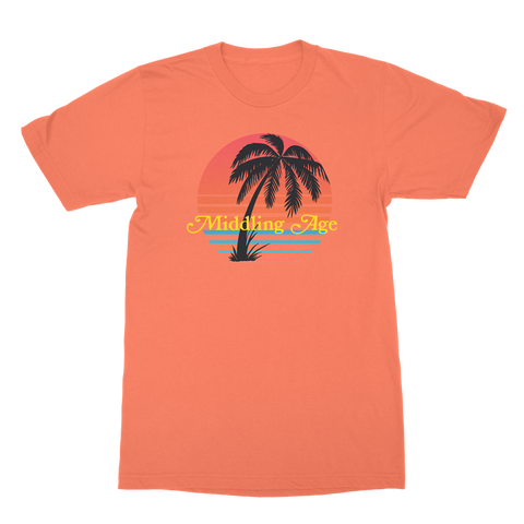 15P | Tim Kasher - Middling Age T-Shirt - Coral