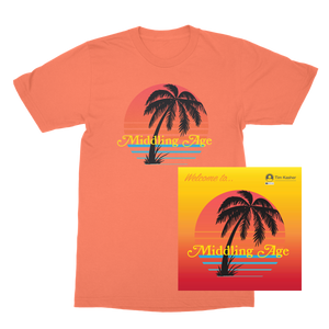 Tim Kasher | Middling Age Coral T-Shirt Bundle