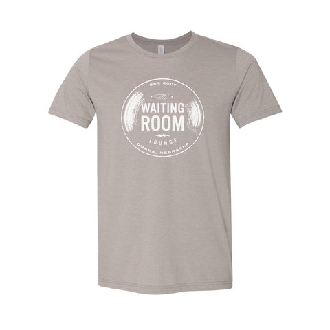 The Waiting Room | Logo T-Shirt - Heather Stone