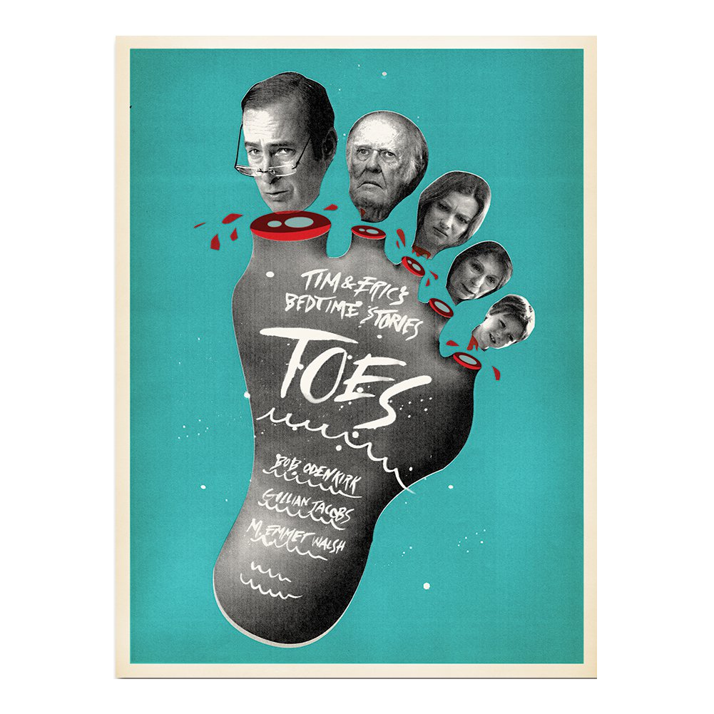 Tim and Eric | Toes Poster