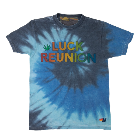 Luck Reunion | Aviator Nation Tie Dye T-Shirt - Blue