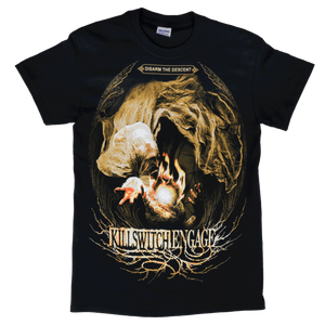Killswitch Engage Vault | Disarm the Descent World Tour T-Shirt - Black/Gold