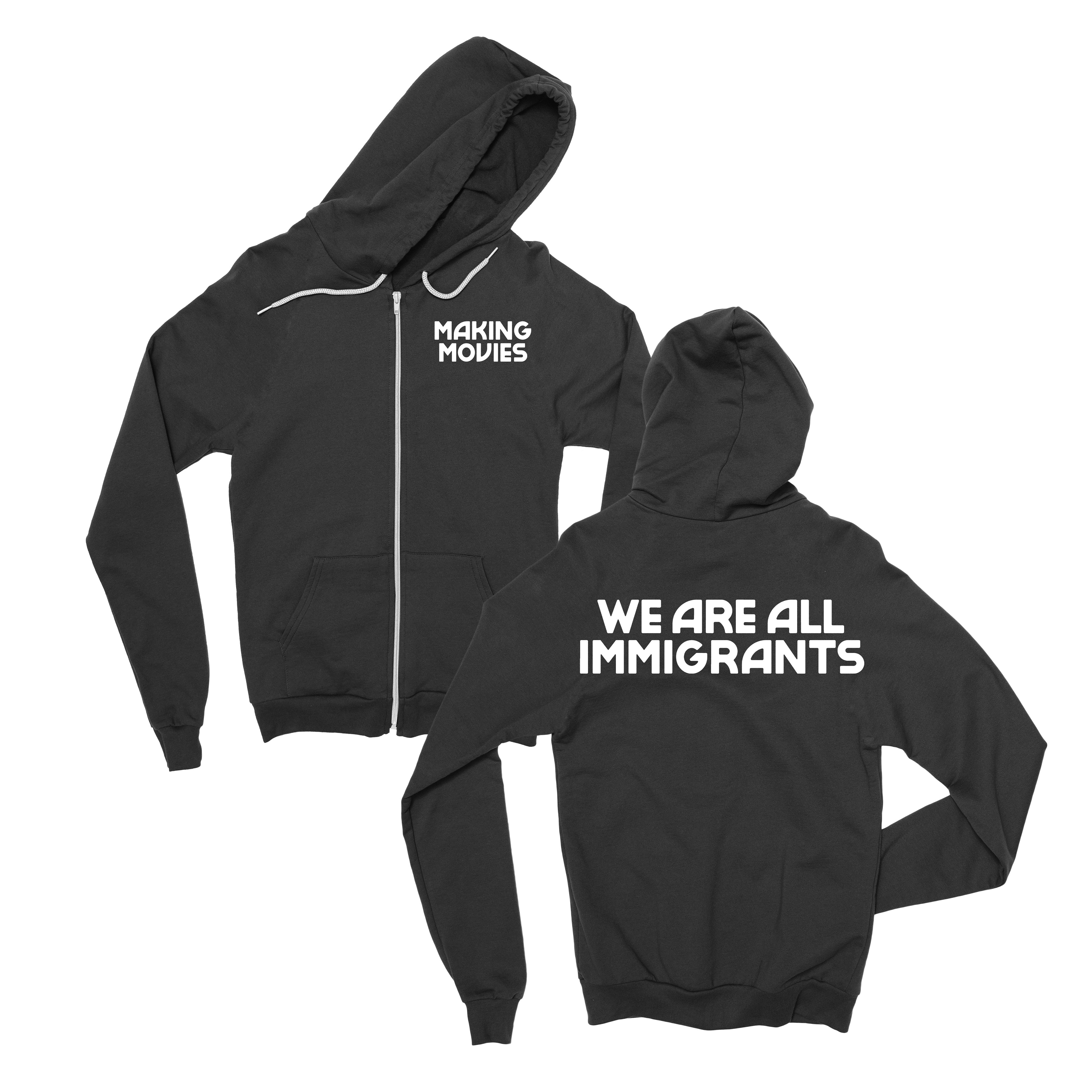 Making Movies | We Are All Immigrants Hoodie - Black