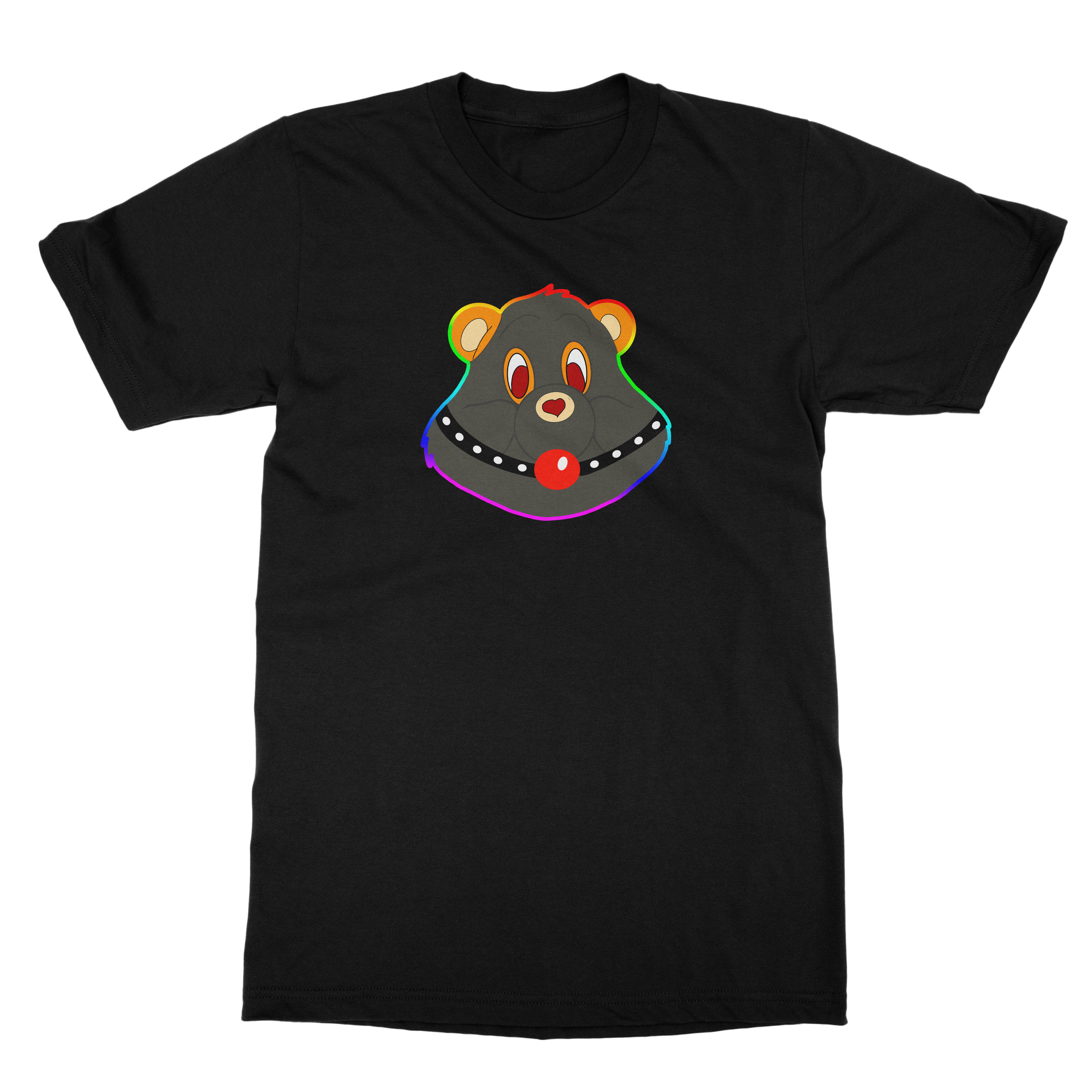 Moth | Kink Bear T-Shirt - Black - DTG