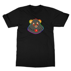Moth | Kink Bear T-Shirt - Black - DTG