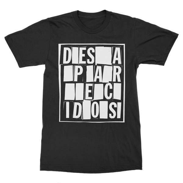 Desaparecidos | Block Letters T-Shirt - Black