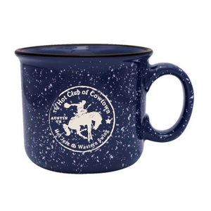 Hot Club Of Cowtown | Horse Logo Mug - Blue