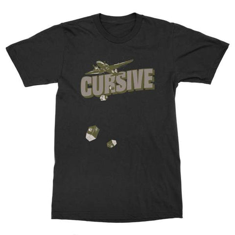 Cursive | Bomber T-Shirt