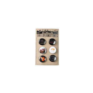 The Life and Times | Button Set