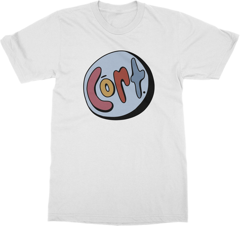 Cort | Circle T-Shirt - White DTG