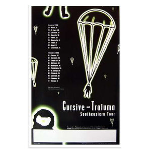 Cursive | Deadstock Southeastern Tour 1998 Poster