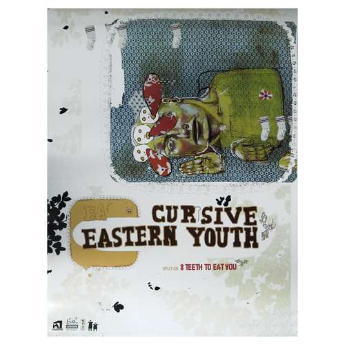 Cursive | Deadstock Cursive/Eastern Youth Split 2002 Promo Poster