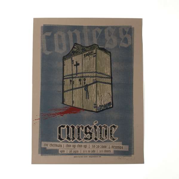 Cursive | Deadstock Neumos 2006 Poster