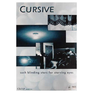 Cursive | Deadstock Such Blinding Stars For Starving Eyes Promo 1997 Poster