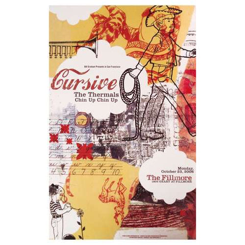 Cursive | Deadstock The Fillmore 2006 Poster