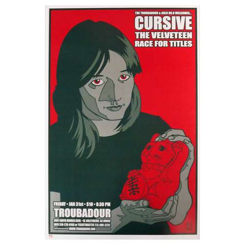 Cursive | Deadstock Troubadour 1/31 Poster