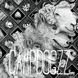 Campdoggz - Riders In The Hills of Dying Heaven Album Artwork is a black and white illustration of a sheep head transforming into a wolves head