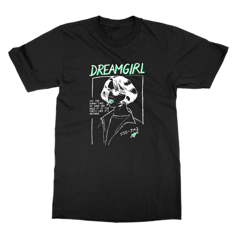 Dreamgirl | Dream Phone T-Shirt - Black