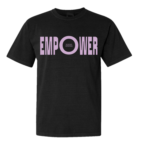 Art As Mentorship | Empower T-Shirt - Black
