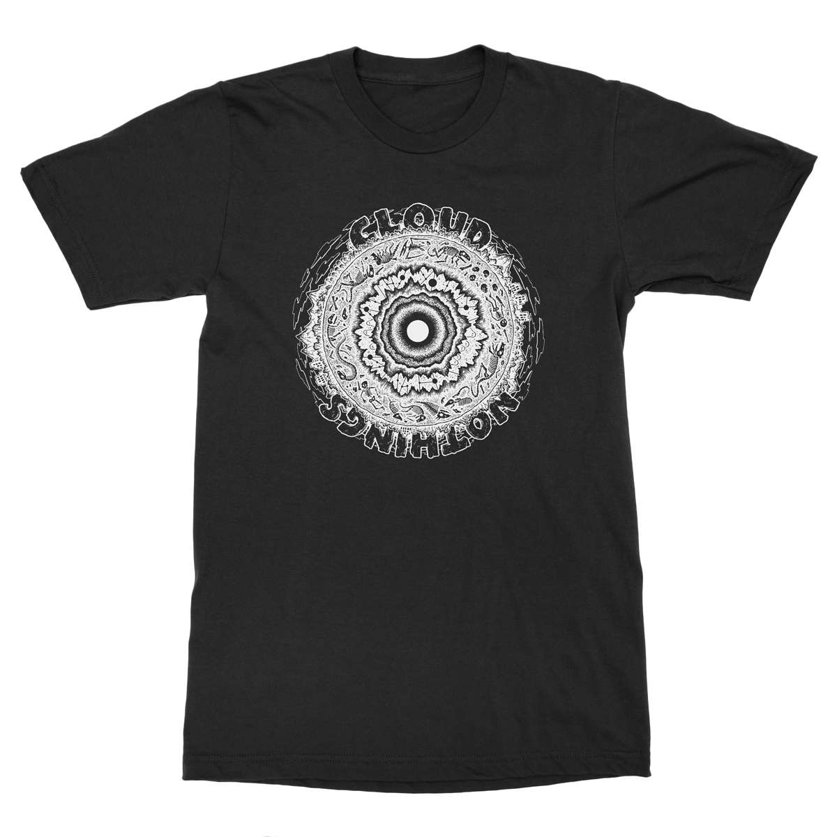 Cloud Nothings Fossils T-shirt- Black