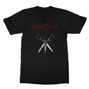 Cursive | Get Fixed 3 Color T-Shirt