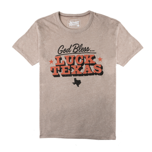 Luck Reunion | Norman Roscoe X Luck Reunion God Bless Luck Texas T-Shirt