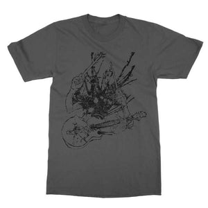 Two Gallants | Guitar & Drum T-Shirt - Asphalt