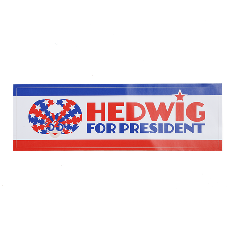 John Cameron Mitchell | Hedwig For President Bumper Sticker