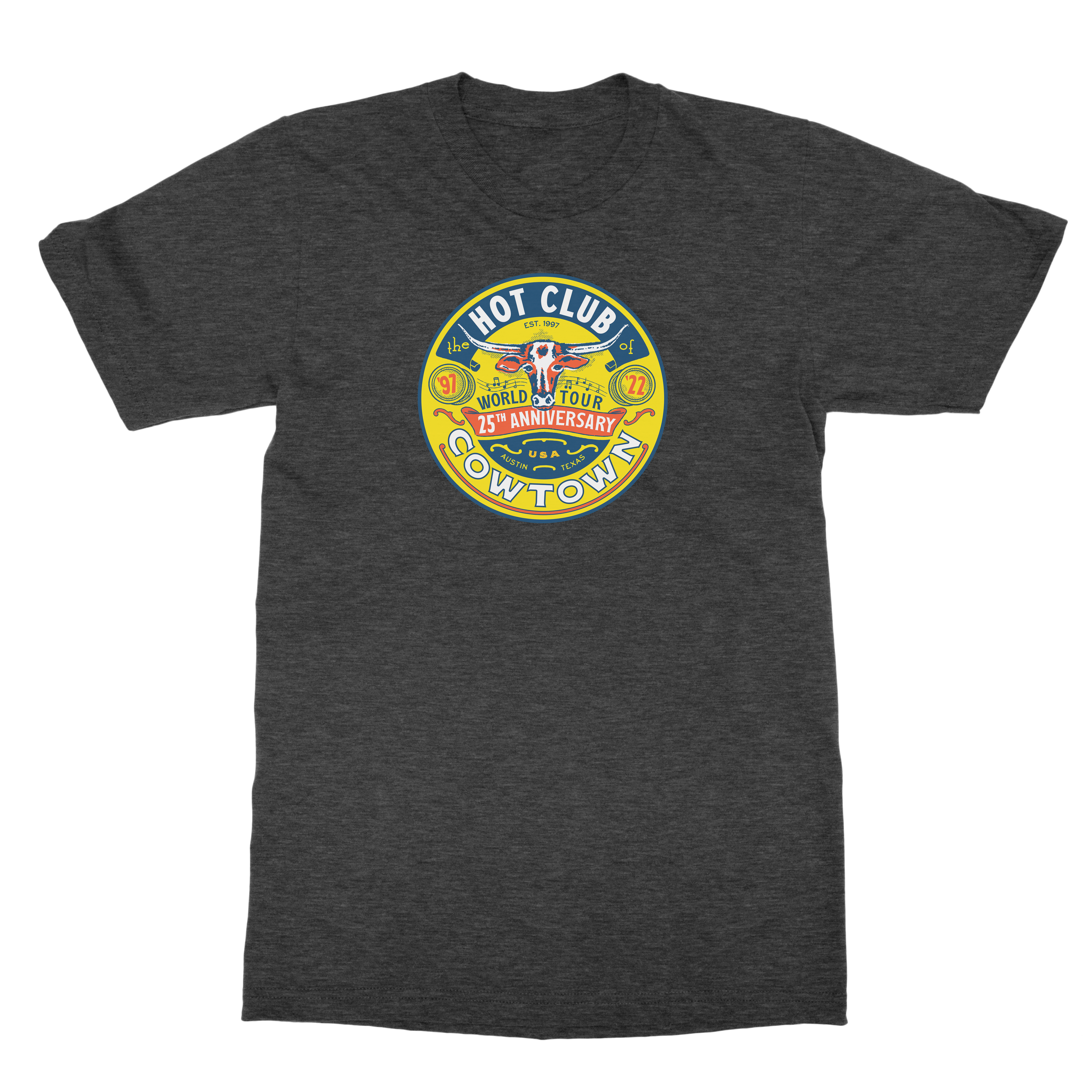 Hot Club of Cowtown | 25th Anniversary T-Shirt