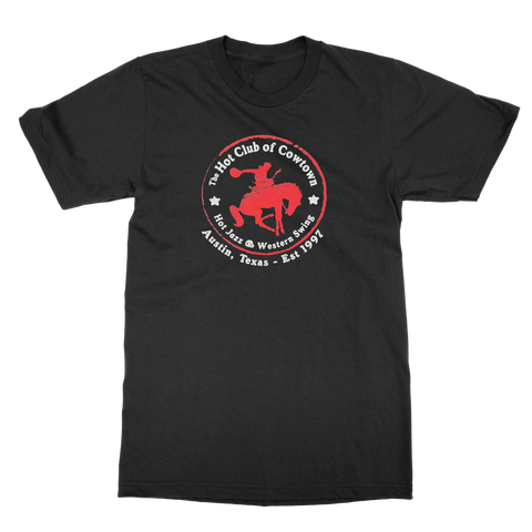 Hot Club of Cowtown | Horse Logo T-Shirt - Black