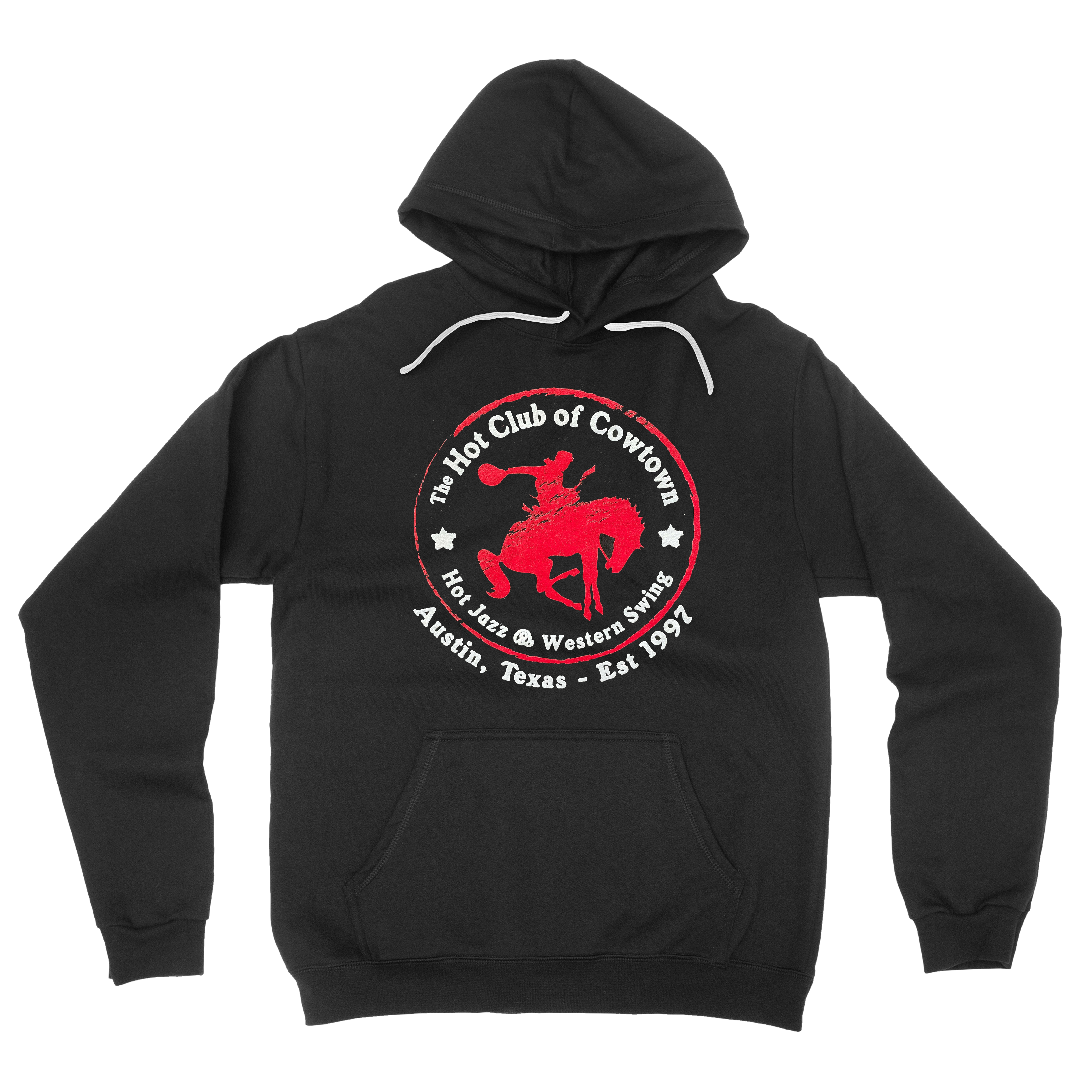 Hot Club of Cowtown | Horse Logo Hoodie - Black