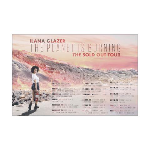 Ilana Glazer  Fuck! The Planet is Burning Organic Cotton Tote Bag – Merch  Central