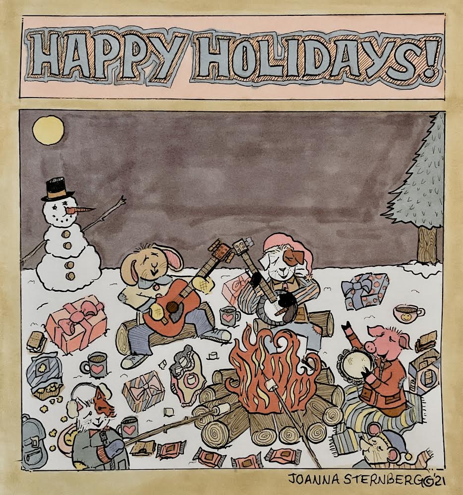 Joanna Sternberg | Happy Holidays Card