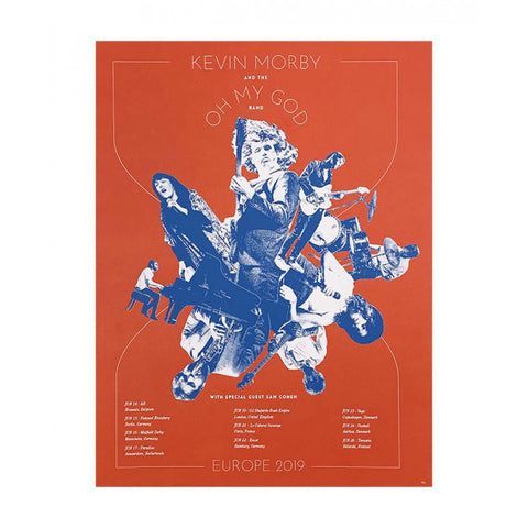 Kevin Morby | Kevin Morby And The Oh My God Band Europe Poster