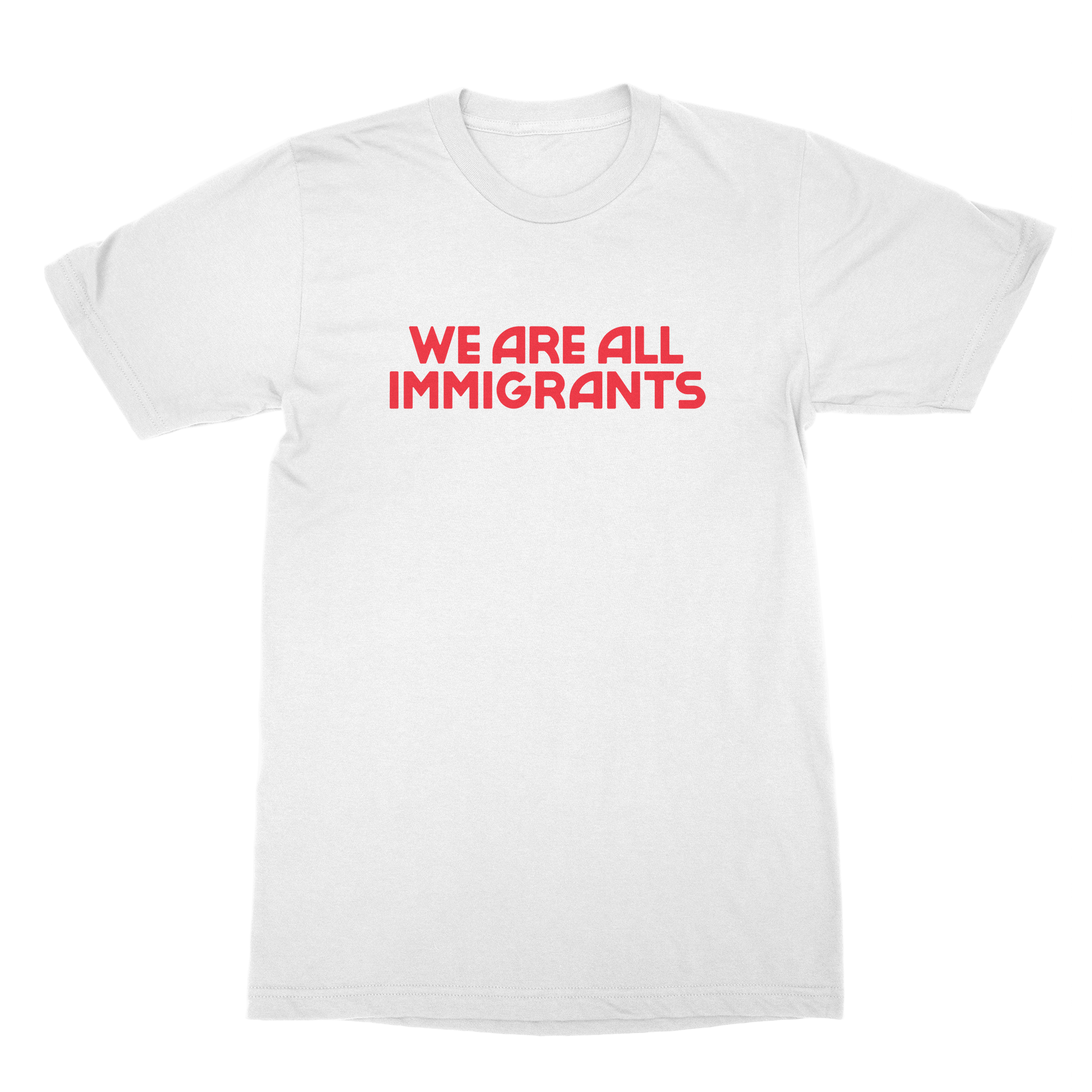 Making Movies | We Are All Immigrants T-Shirt - White