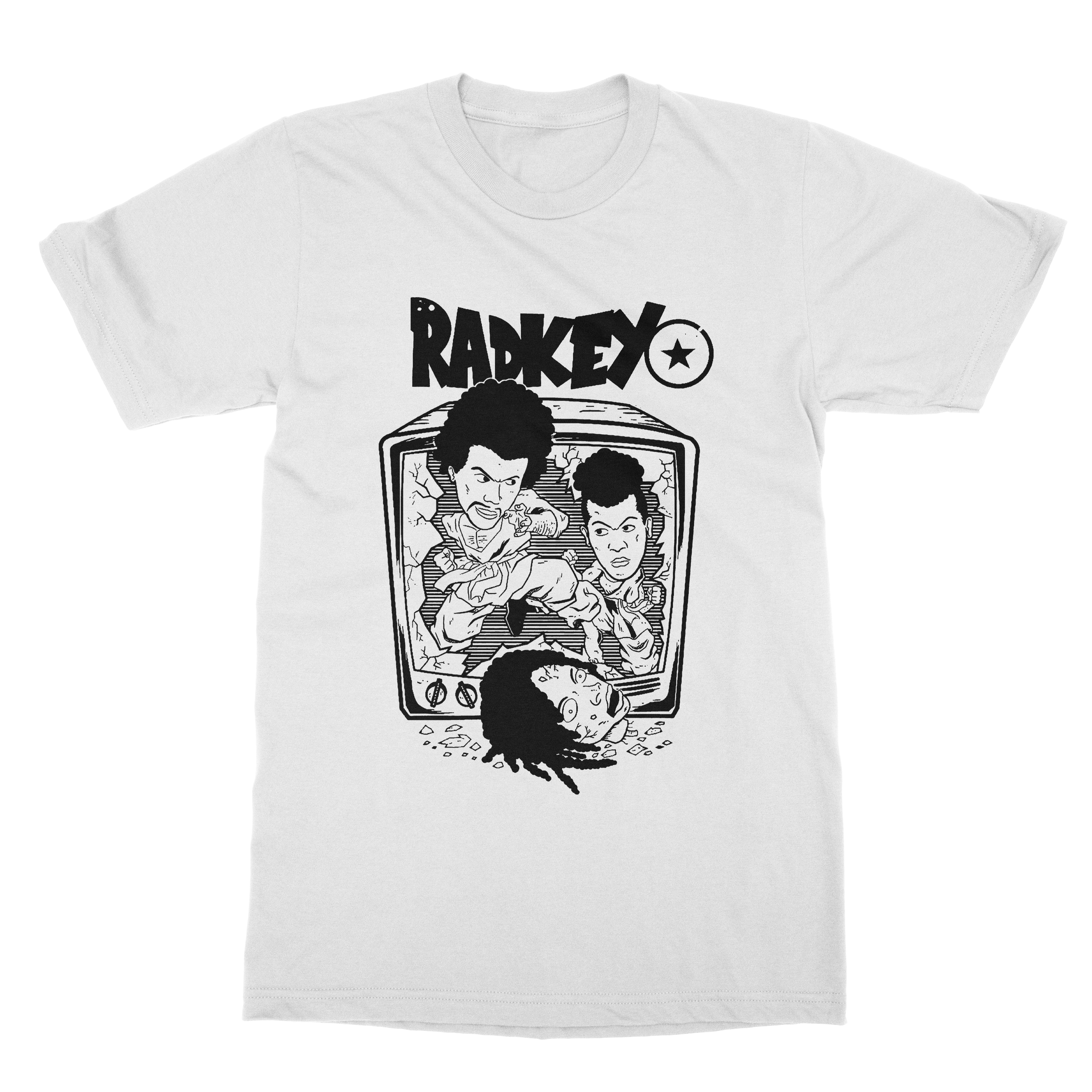 Radkey | Manga Style T-Shirt - White