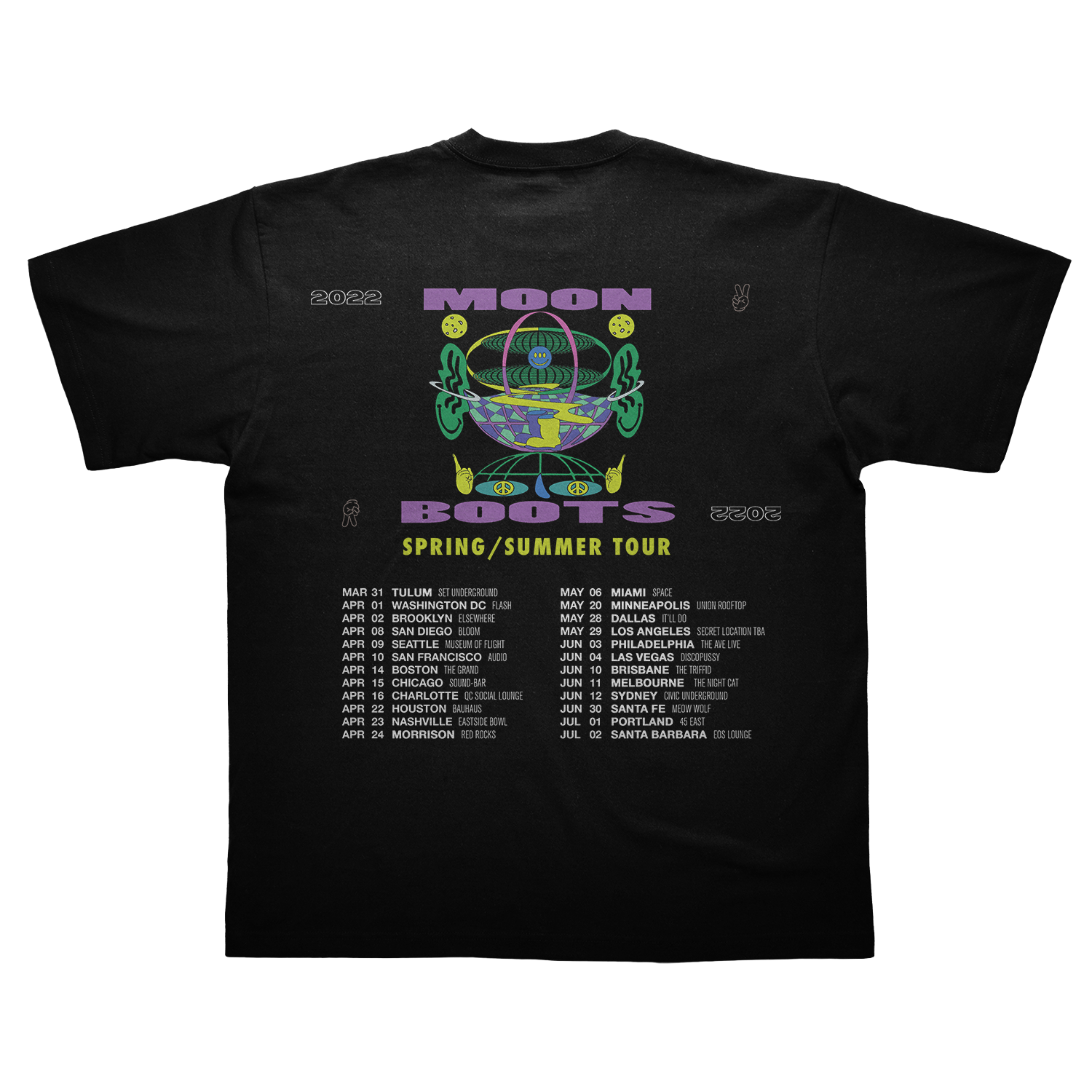 Moon Boots | 2022 Tour T-Shirt