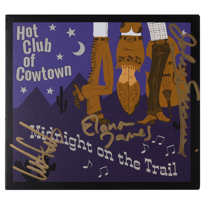 Hot Club of Cowtown | Midnight on the Trail CD (2016) *Autographed*