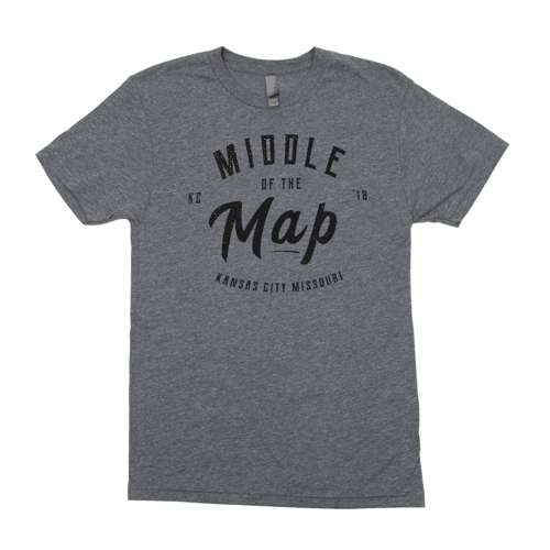 Middle of the Map Fest | 2018 Logo T-Shirt - Grey